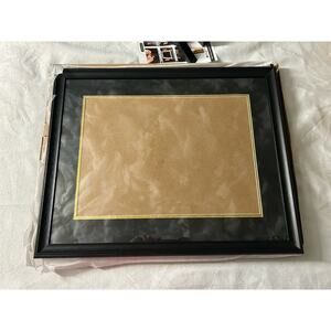 11.75x16 Black Frame Solid Wood 11.75x16 Diploma Frame Picture Frame